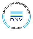 DNV ISO 45001-certifiering