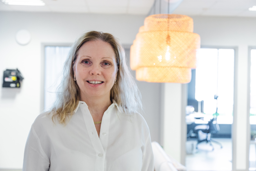 Porträttbild på Wermkons vd Lena Jonsson