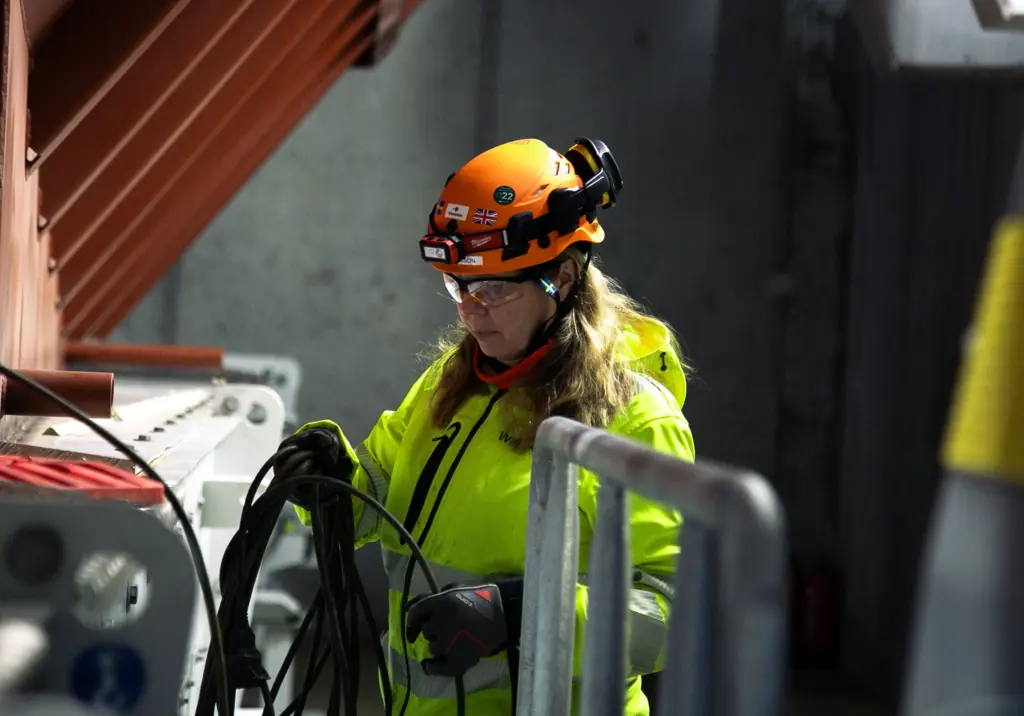 HSE-specialist på säkerhetsrond